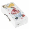 BOUQUET Original салфетки верт столовыесладкие пирожные 2сл. 33*33см 20шт